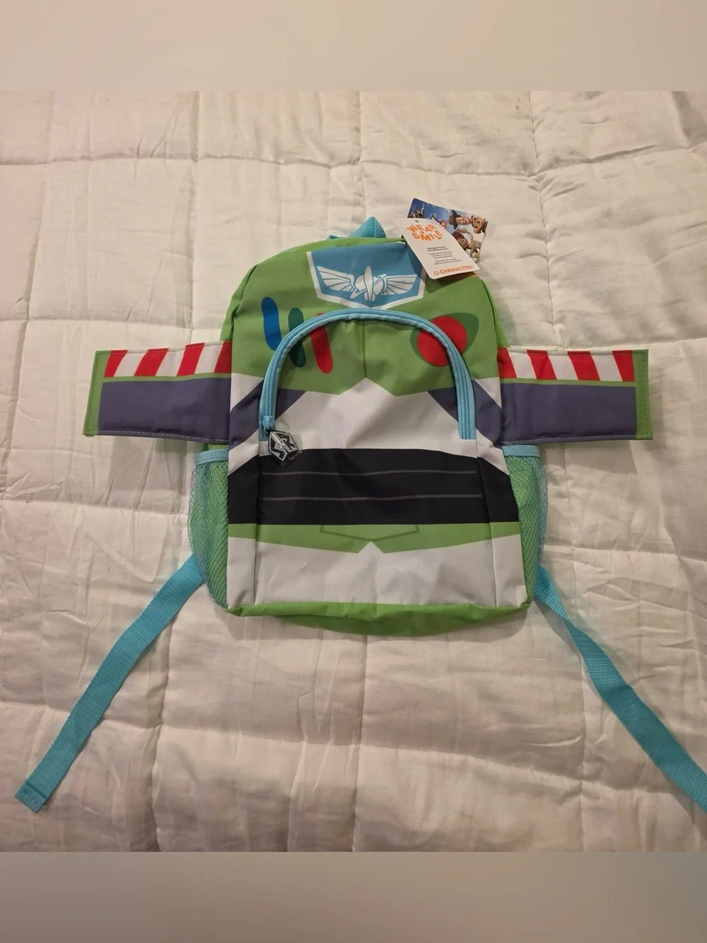 Disney Toy Story Buzz Lightyear Kids Backpack with wings NWT
